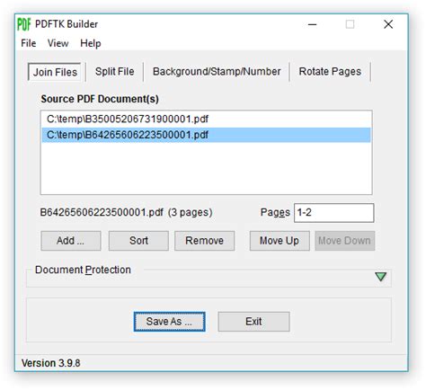Free get of Foldable Pdftk Contractor 3.9.4